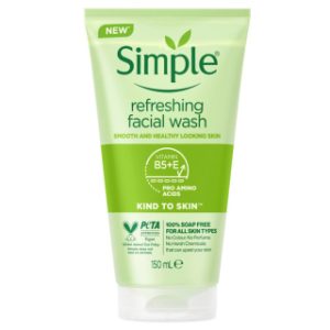 Simple Refreshing Facial Wash Gel 150ml.khanoumi 202381915314918 300x300 - ژل شستشوی صورت سیمپل مدل Refreshing حجم 150میلی لیتر