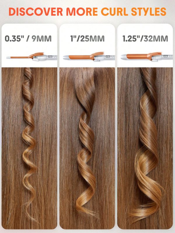 دستگاه کرلی مو شیگلم سایز 25 mm