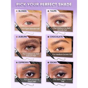 هاشور و لمینت ابرو دو سر شیگلم Sheglam Real Flow Laminating Brow Pen