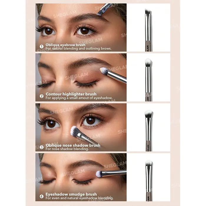 ست براش 8 عددی چشم و ابرو شیگلم مدل گلم فم ست براش 8 عددی چشم و ابرو شیگلم مدل گلم فم